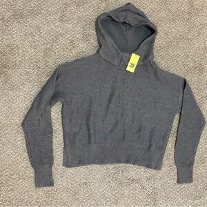 All in Motion *NEW* Women's Lightweight Hooded Pullover Sweater Grey Size Large